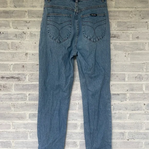 ROLLA'S High Rise Slim Dusters Denim Jeans - Picture 5 of 6